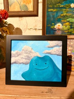“Blob of All Trades” Shiny Ditto Original Painting