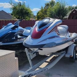 Waverunners & Trailer For Sale