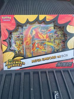 Ascended Heroes Mega Emboar Ex Box
