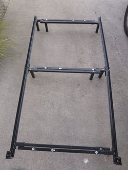 Bed frame adjustable