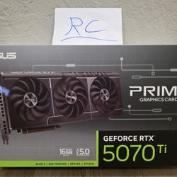 ASUS The SFF-Ready Prime GeForce RTX 5070 Ti Graphics Card (PRIME-RTX5070TI-16G)