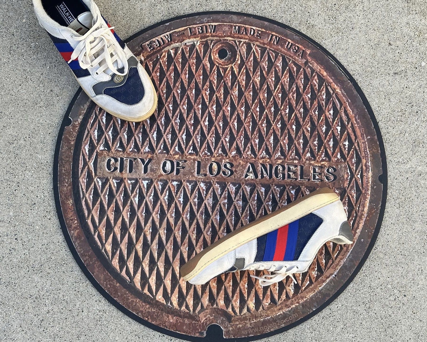 Doormat Los Angeles Manhole Cover Replica