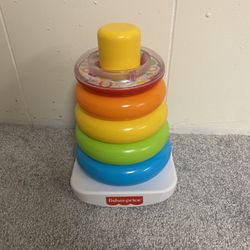 Fisher-Price Rock-a-Stack Sleeve Infant Stacking Toy
