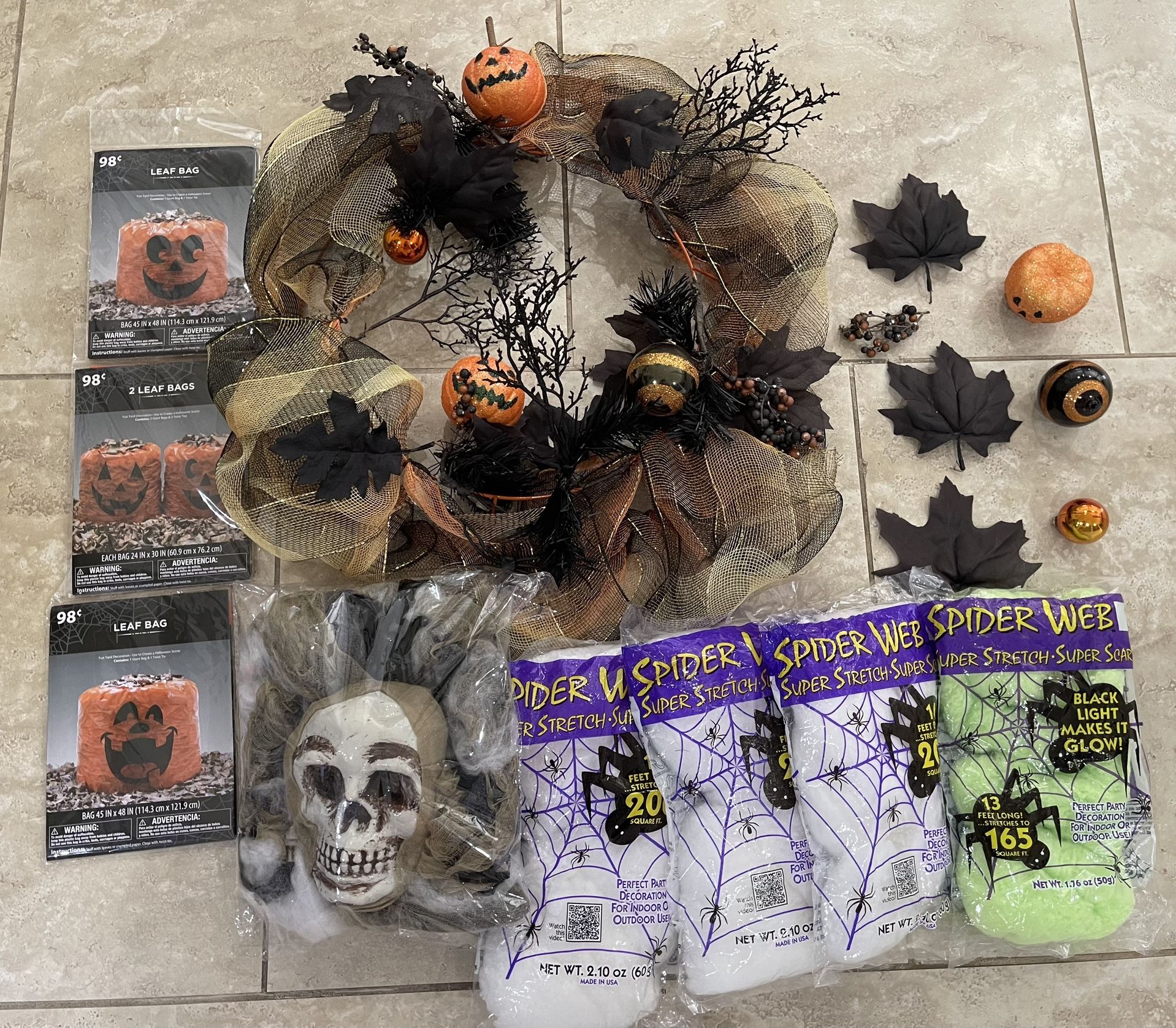 OBO Halloween Decoration Bundle Lot