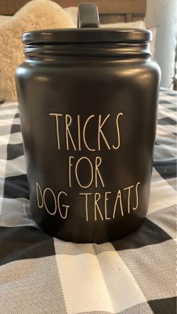 Rae Dunn tricks for dog treats