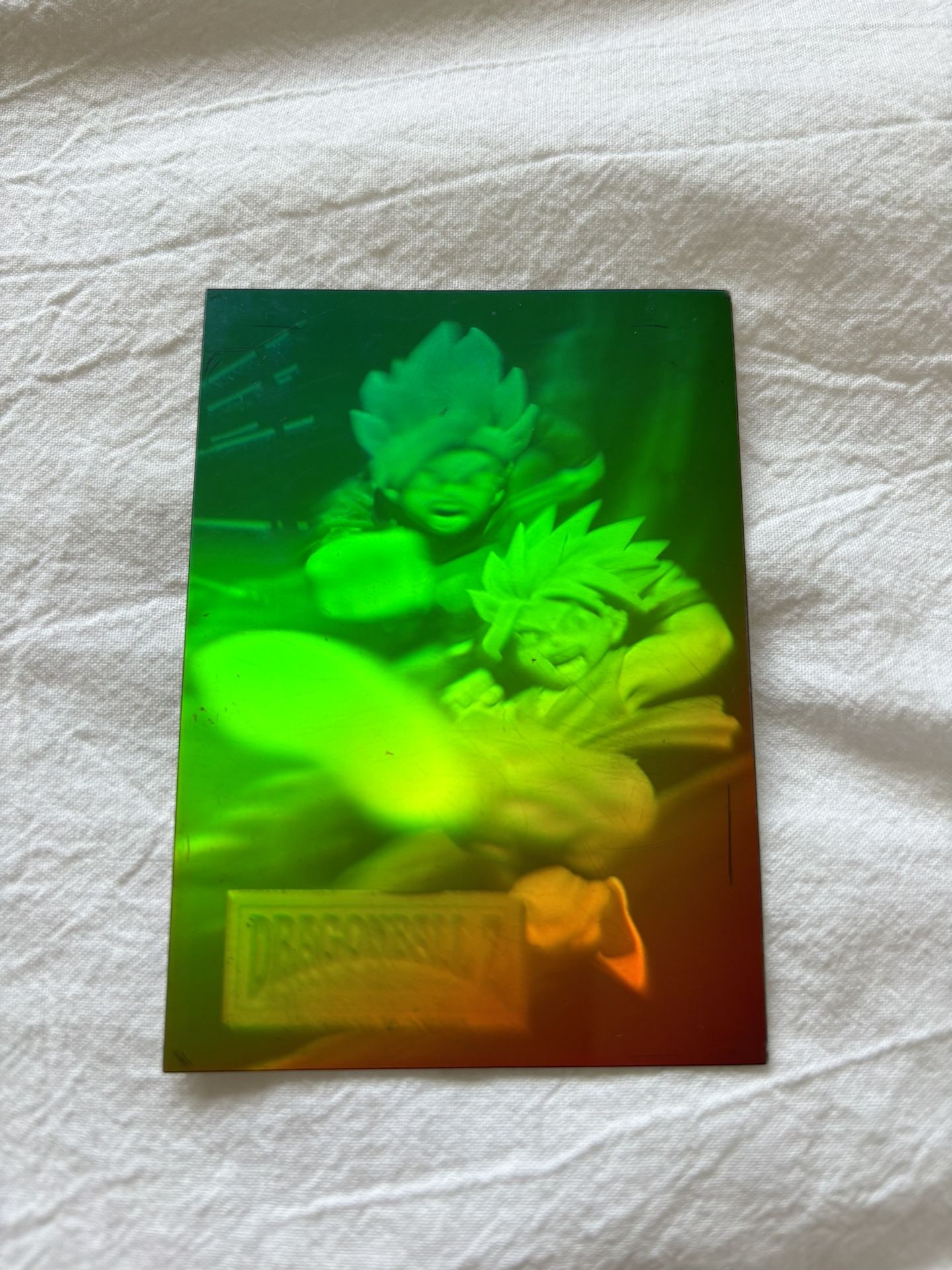 Dragon Ball 3D Hologram Card Amada San Goten & Trunks (Super Rare)