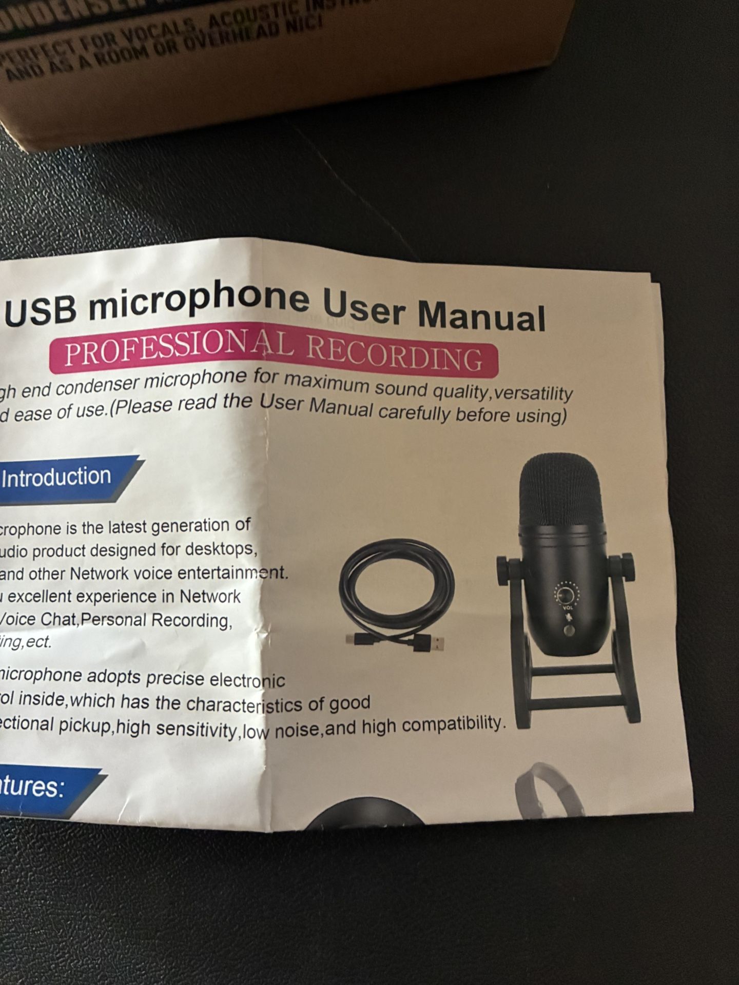 Professional microphone 
