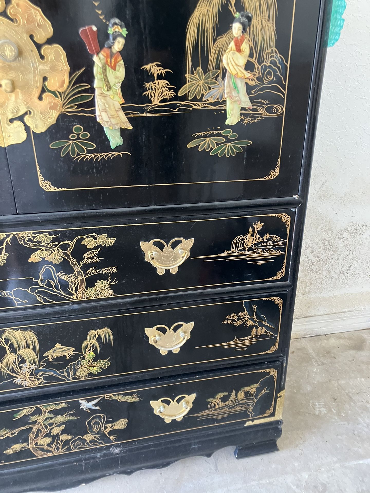 Chinese Furniture, Mother Of Pearl