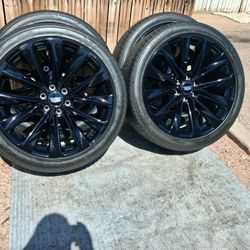 2026 NEW OEM ORIGINAL TAKEOFFS CADILLAC ESCALADE V-SERIES 24 INCH HAVE TPMS SENSORS TIRES BRIDGESTONE ALENZA NEW 100 % DOT 4925 $ 3750 