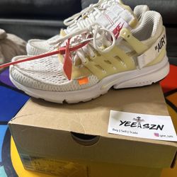 Nike Off White Presto Size 11 Used