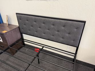 Full platform bed frame