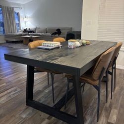 Plank and Beam Dining Room Table