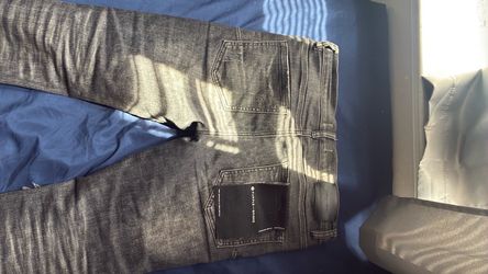 Purple jeans