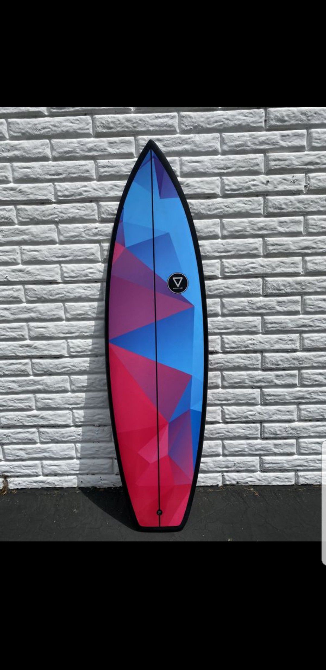6' Surfboard 3+4 Finbox