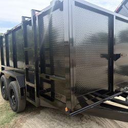 2027 Diamond Wall Dump Trailer 12 Ft ! 