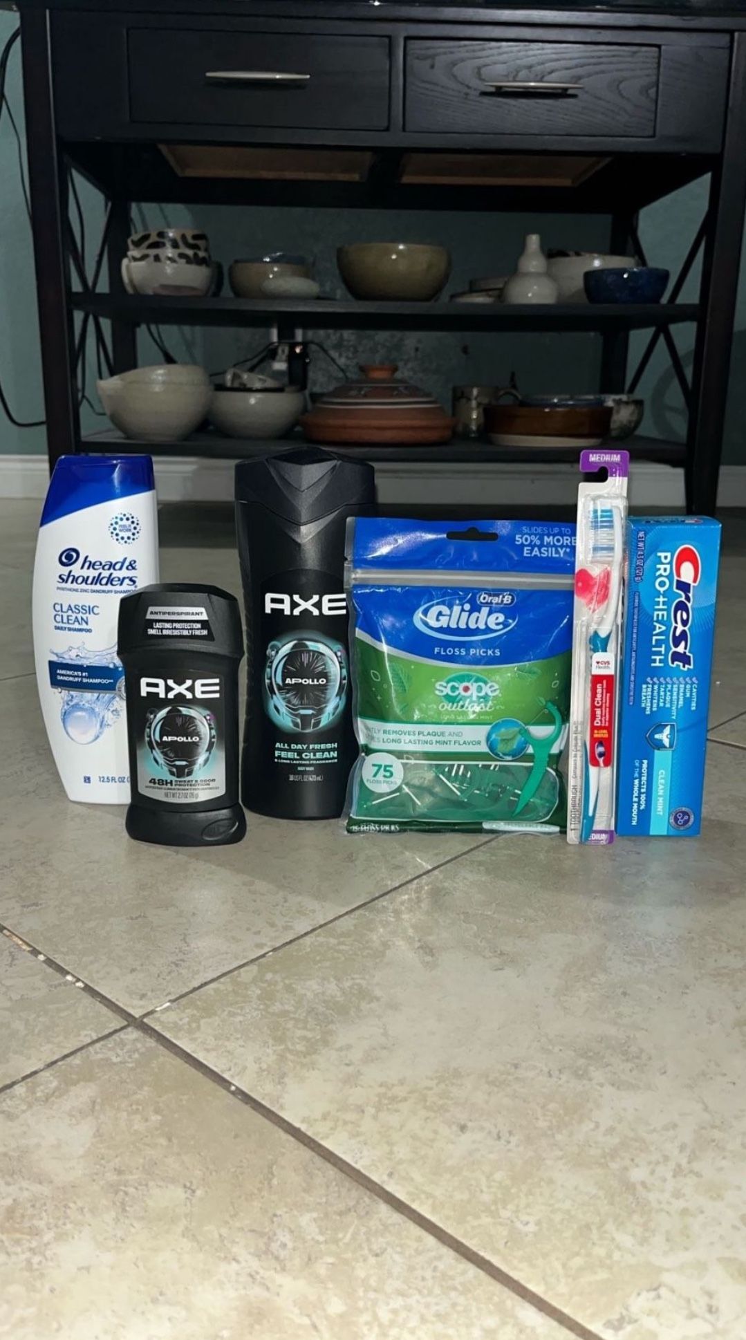 Head & Shoulders, AXE, Crest, CVS Health Toothbrush