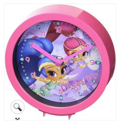 Shimmer & Shine Clock With Tabletop Wall Hanging