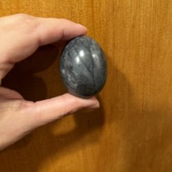 Black Marble Egg