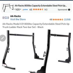 AA 800 Extendable Truck Rack