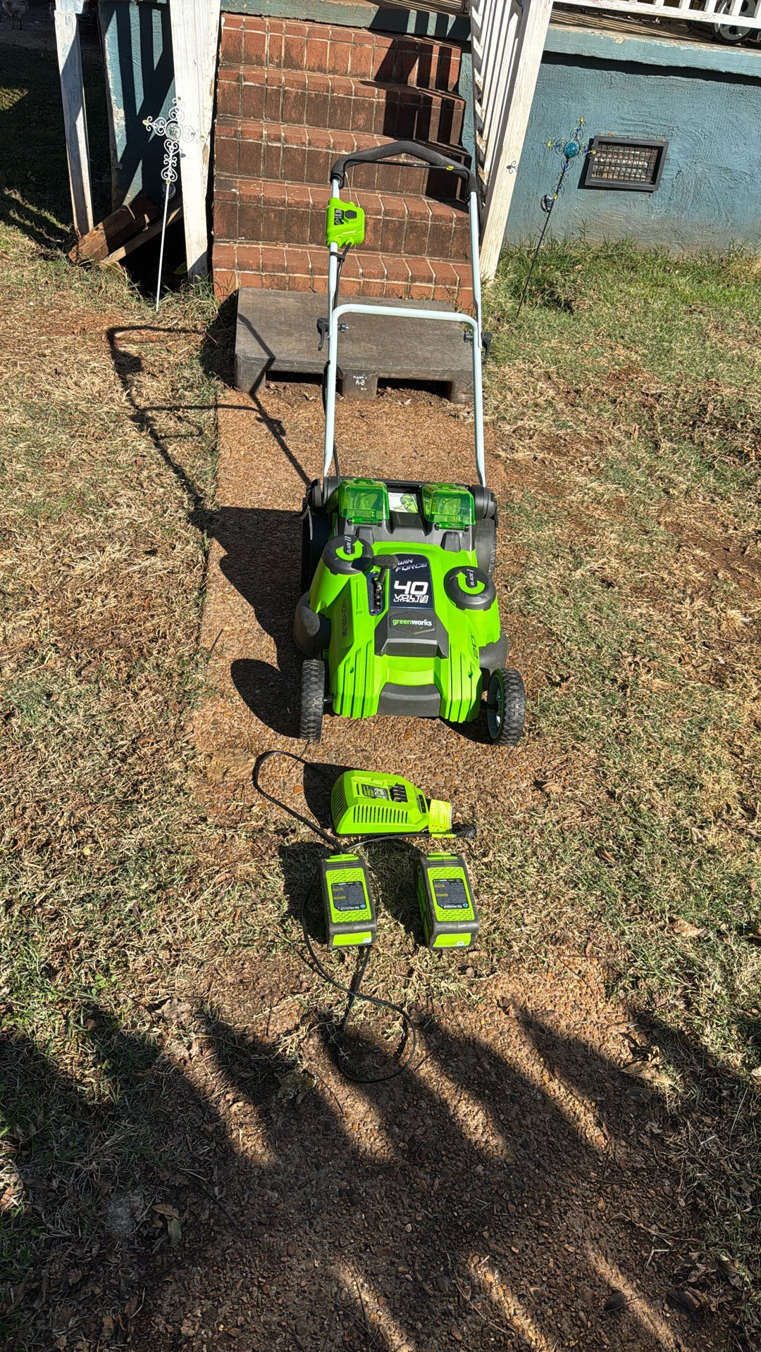 Push Mower GreenWorks Brand 