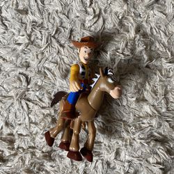 Fisher Price Imaginext Disney Toy Story Woody and Bullseye Action Figures Set