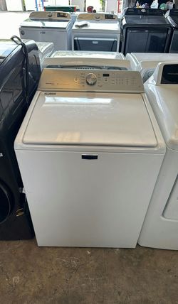 Maytag Top Load Washer - White, Good Condition, High Efficiency