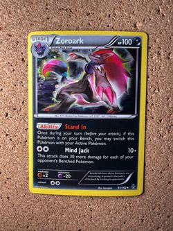 Zoroark 91/162 BREAKThrough Holo Cosmos Holo Rare Pokémon NM TCG Card
