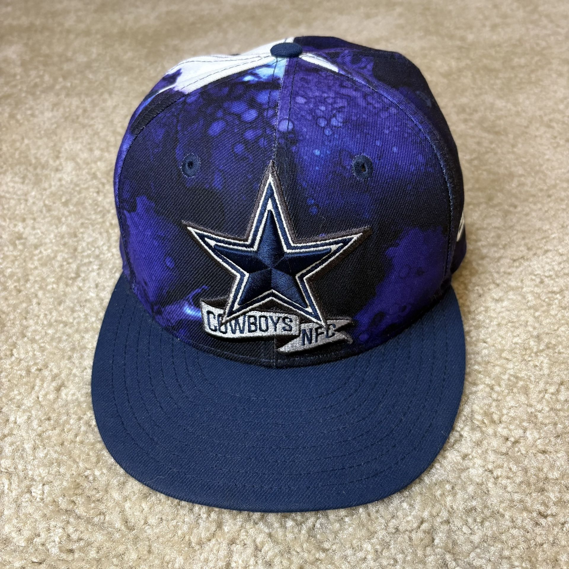 Dallas Cowboys 2022 Sideline Adult Tiedye Adjustable Snapback Hat NFL