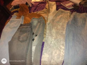 Mens 32/30 tops medium sweats medium all 15