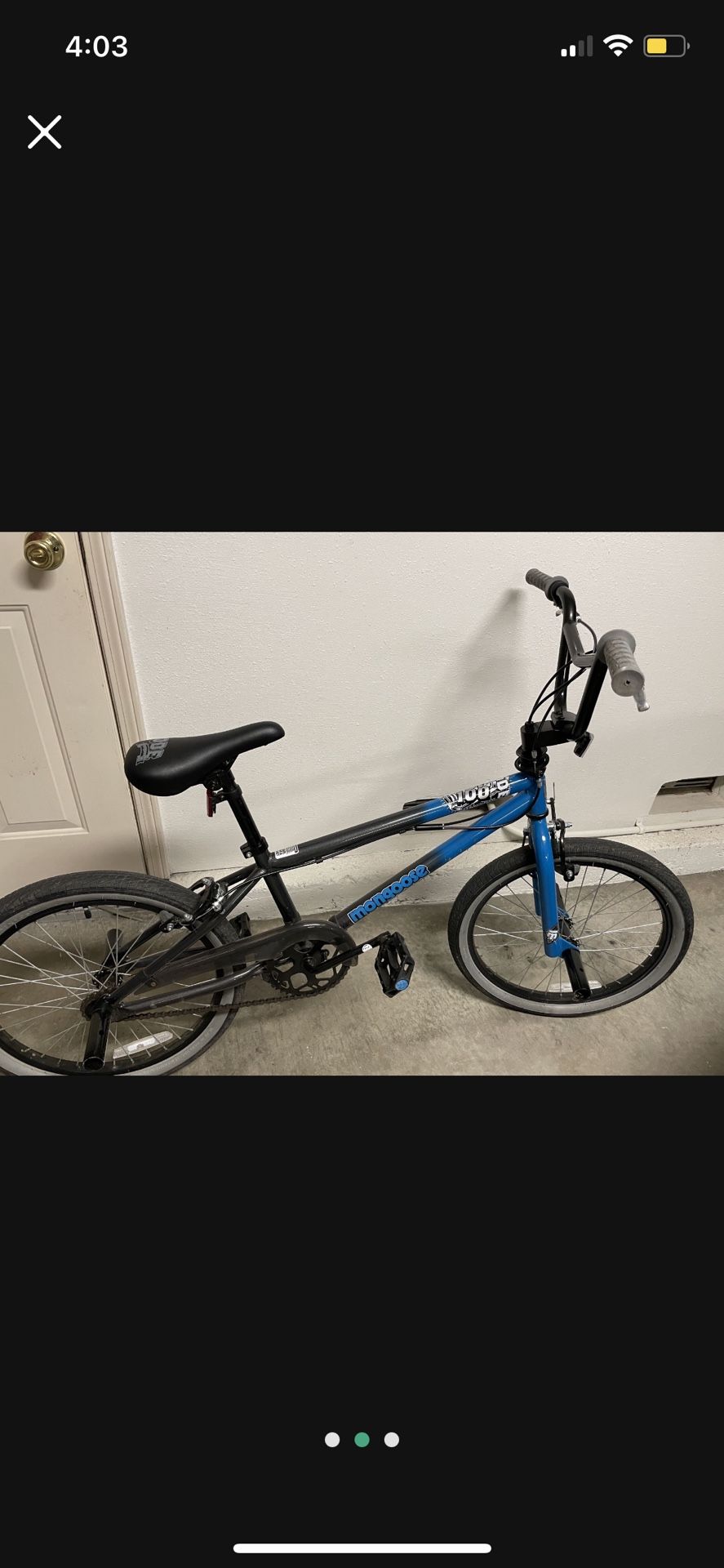 Mongoose Mode 100 Freestyle BMX