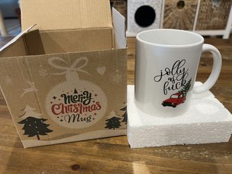 Merry Christmas Mug: Jolly As F*c$