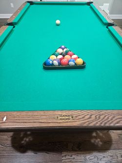 Allenton 8ft Pool Table with deep pockets
