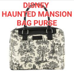 🔥 OFFICIAL Disney Parks HAUNTED MANSION Toile Purse Handbag Bag Disneyland Collectible Satchel

Overall Excellent Condition