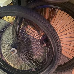 mongoose bike tires with rims and inner tubes 