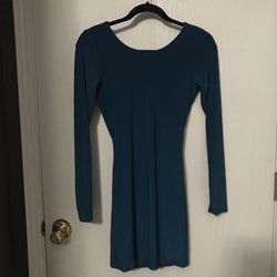 Fashion Nova drape back dress