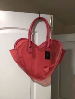 Heart tote bag