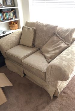 Sofa and love seat