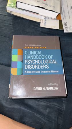 Book- Clinical Handbook of Psychological Disorders