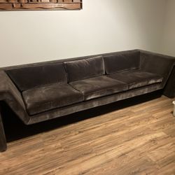 Crate And Barrel Camel Couch