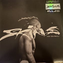 Xxxtentacion Skins Record Blue Vinyl With Black Splatter