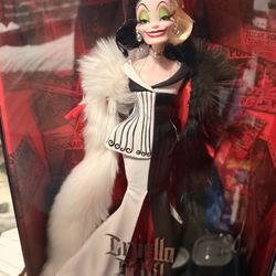 Mattel Disney Collector Cruella De Vil Doll Darkness Descends Series
