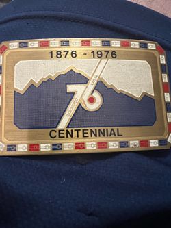 Colorado Centennial-Rare-VINTAGE- BELT BUCKLE