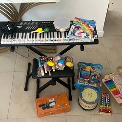 Piano Keyboard y accesorios de música