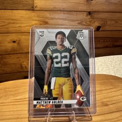 2025 Panini Mosaic Matthew Golden Rookie Variant #285 RC