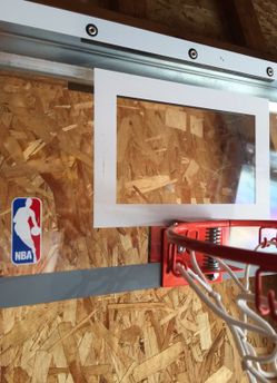 Mini NBA Plexy Backboard Hoop w Net 10$