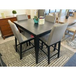 5 PC Counter Height Dining Table Set 