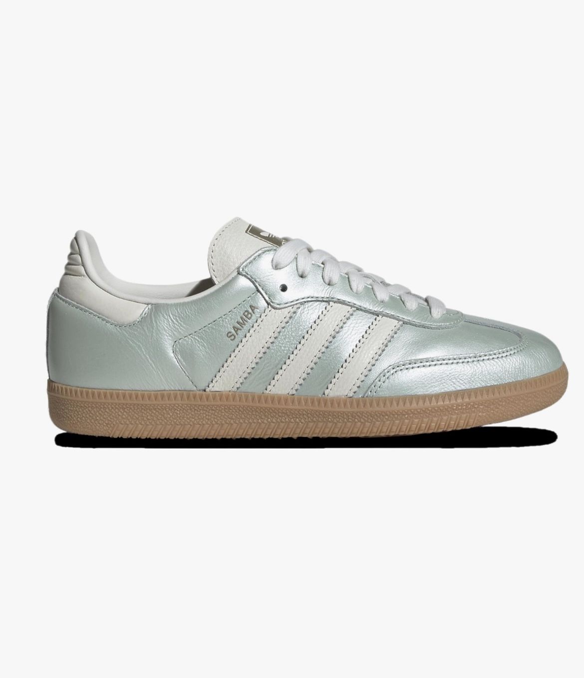 Adidas Samba OG Women's Sneakers Linen Green Metallic/Off White/Cyber Metallic