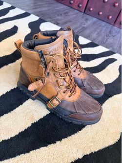 Polo Ralph Lauren Leather Duck Boots - 13D