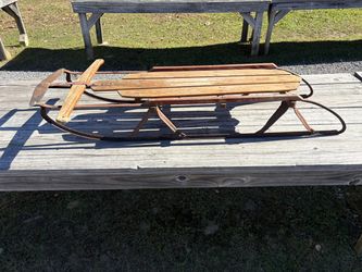 Vintage Snow Sled Flexible Flyer Model 55J -  55":