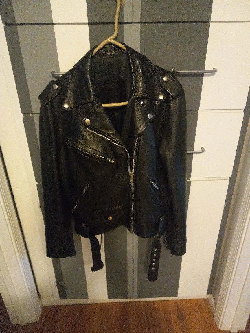 Harley Davidson 1980's Leather Jacket